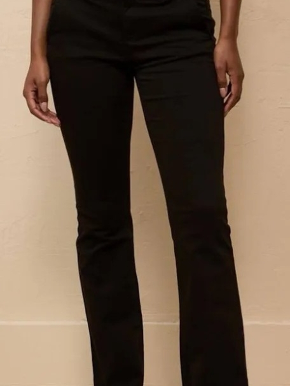 American Eagle Outfitters Black Kickboot Jeans for Women - Classic Black